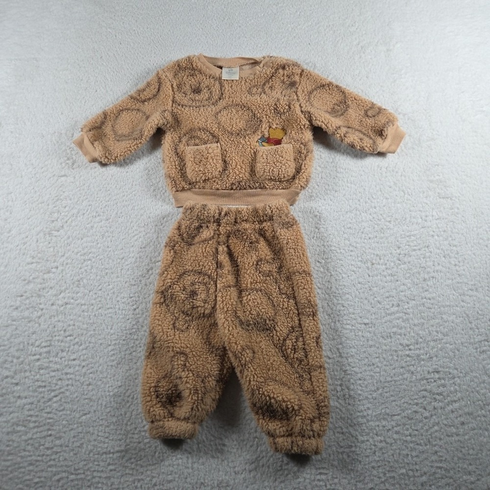 Disney Baby Winne The Pooh Sherpa Outfit‎ 6-9 Months